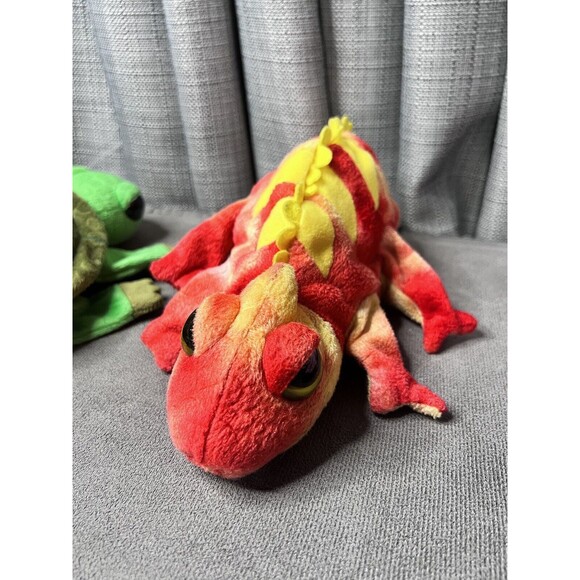 Caltoy Hand Puppets Flamingo Chameleon Turtle 11 inch Stuffed Animal Toy Plush - Picture 5 of 16